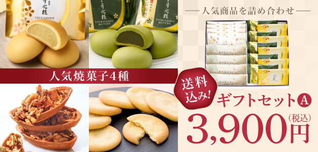 人気商品を詰め合わせ ギフトセットA 送料込み! 3,900円（税込）