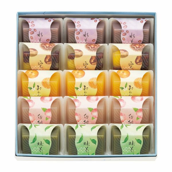 涼菓詰合せ（水羊羹・ゼリー10個入）【4/15～5月中旬発送限定