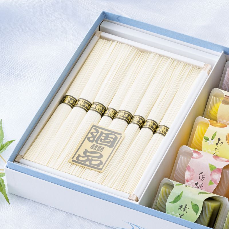 素麺／《送料500円》涼菓詰合せ（素麺・水羊羹10）