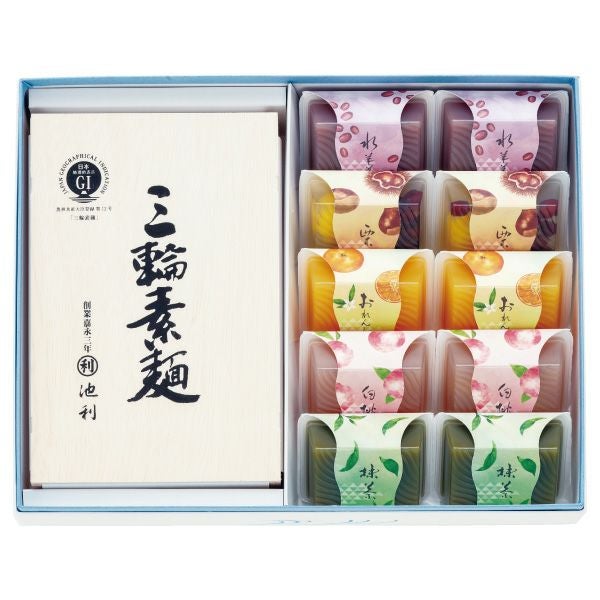 《送料500円》涼菓詰合せ（素麺・水羊羹10）