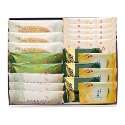 和洋菓子詰合せ(木の実4個・船出2個・天使2個・月化粧3個・伊右衛門3個・サブレ5個)