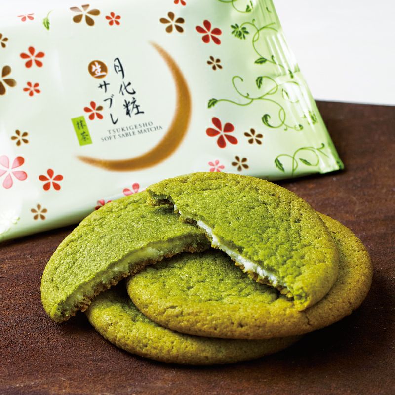 月化粧生サブレ(抹茶)(1個・自宅用)