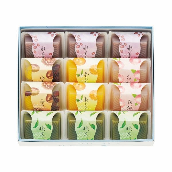 涼菓詰合せ（水羊羹・ゼリー12個入）