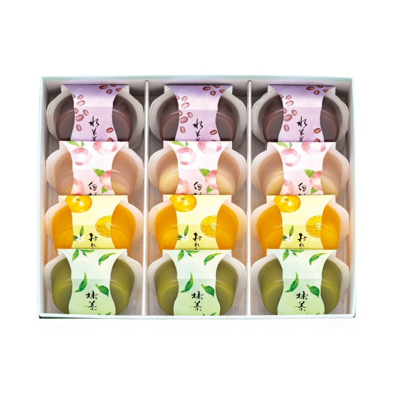 涼菓詰合せ（水羊羹・ゼリー12個入）