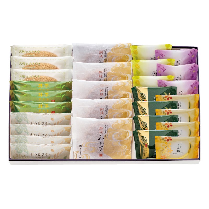 和洋菓子詰合せ(みかさ5・月化粧4・伊右衛門4・お吟3・和菓山3・木の実4・船出3・天使3)