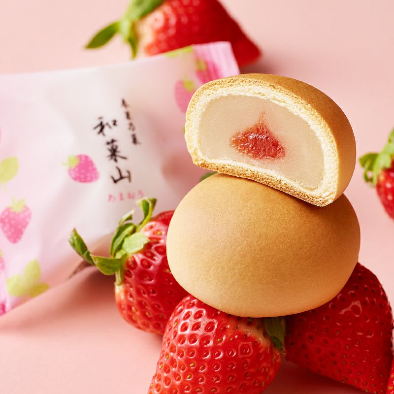 和菓山(あまおう)（4個入）